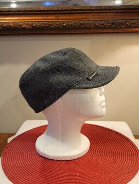 🛸EUC~VONZIPPER Gray Tweed Cadet Cap